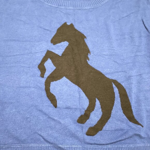 French Connection Sweater Horse Womens Size Medium - Picture 4 of 16
